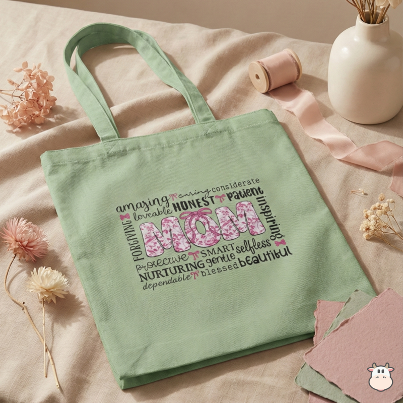Tote Bag estampada - DTF - Mom
