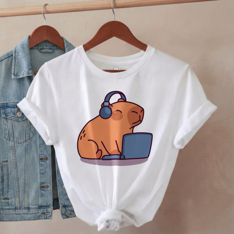 Camiseta - "Capibara Gamer"